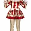 Fiestas Guirca Crazy Striped Clown Costume