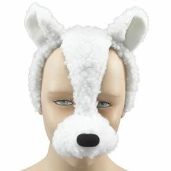 Bristol Lamb Mask On Headband With Sound Animal