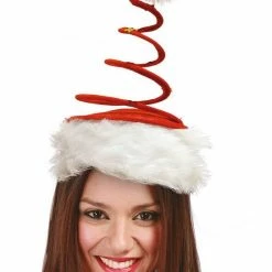 Fiestas Guirca Large Spiral Santa Hat Christmas Accessories