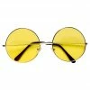 Bristol 1960's Lennon Style Yellow Glasses