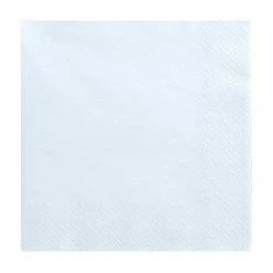 Partydecor Party Supplies Light Blue Paper Napkins