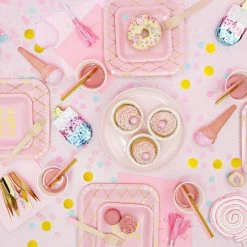 Partydecor Light Pink Paper Napkins Party Supplies