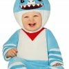 Fiestas Guirca Little Shark Costume Toddler Kid's Halloween