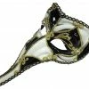 Bristol Costume Accessories Loki Mask Black And White Venetian Mask