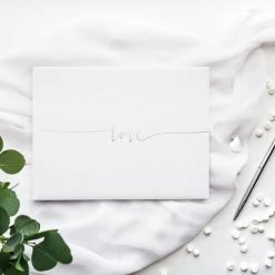 Partydecor Love Wedding Guest Book