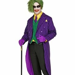Widmann Mad Joker Arkham Tailcoat Costume Men's