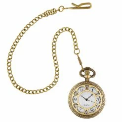 Widmann Mechanical Pocket Watch With Chain 1920's