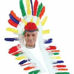 Bristol Western Costumes Indian Headdress Long