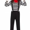 Fiestas Guirca Clown & Circus Mime Artist Costume Girls