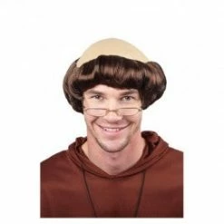 My Fancy Dress Uniform Costumes Monk Wig