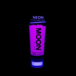 Moonglow Costume Accessories Moon Glow 75ml Neon UV Face & Body Paint Purple