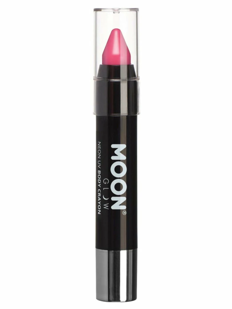 Moonglow Costume Accessories Moon Glow Intense UV Body Crayons Pink