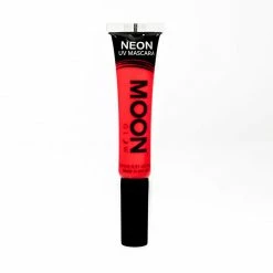 Moonglow Costume Accessories Moon Glow 15ml Neon UV Mascara Red