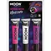 Moonglow Moon Glow Neon UV Mascara Pink White Purple Costume Accessories