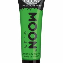 Moonglow Facepaints & FX Moon Glow In The Dark Paint Green 12ml