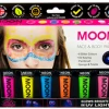 Moonglow Facepaints & FX Moon Glow Glitter Face Gel Boxset