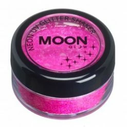 Moonglow Moon Glow UV Glitter Shaker Magenta Facepaints & FX