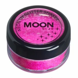 Moonglow Moon Glow UV Glitter Shaker Magenta Facepaints & FX