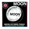 My Fancy Dress Costume Accessories Moon Glow 3.5g UV Neon Hair Chalk White