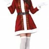 Fiestas Guirca Christmas Costumes Mrs Claus Festive Costume Women's