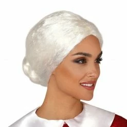 Fiestas Guirca Christmas Accessories Mrs Claus Wig