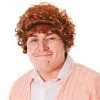 My Fancy Dress Mrs Mop Brown Wig TV & Film