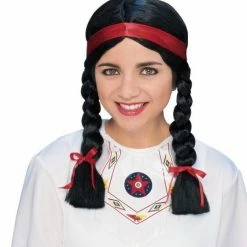 Rubies Western Costumes Native American Indian Wig Ladies