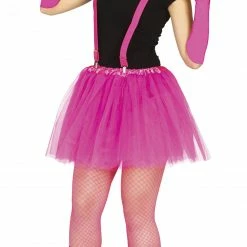 Fiestas Guirca 1980's Neon Pink Tutu Petticoat