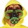 Fiestas Guirca Neon Radioactive Gas Mask