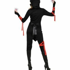 Widmann Halloween Ninja Costume Ladies