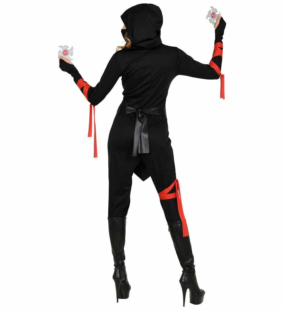 Widmann Halloween Ninja Costume Ladies