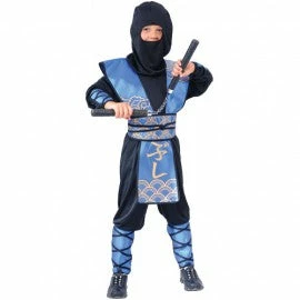 Wicked Kid's Halloween Ninja Warlord Costume - Boys