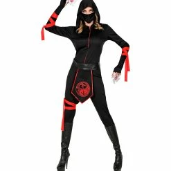 Widmann Halloween Ninja Costume Ladies