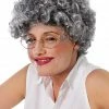 Bristol Old Lady Curly Wig Wigs