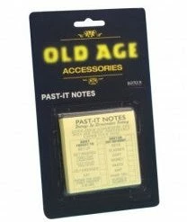 My Fancy Dress Old Age Past-It Notes Funny Gifts