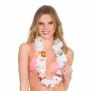 Wicked Orchid Lei - White With Multi-coloured Petals