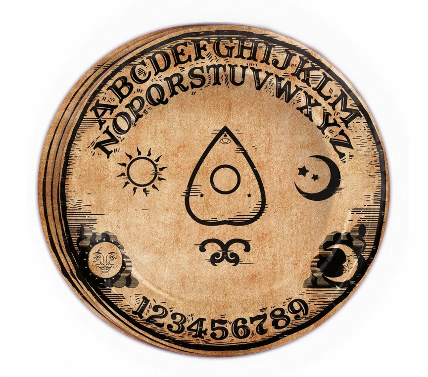 Fiestas Guirca Halloween Decorations Ouija Board Plates