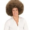 Widmann Oversized Afro Wig Brown 1970's