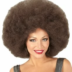 Widmann Oversized Afro Wig Dark Brown
