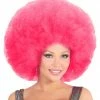 Widmann Oversized Afro Wig Pink