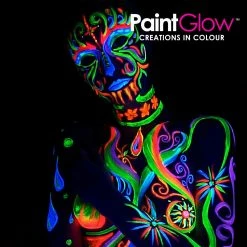 Facepaints & FX Paintglow Pro UV Face And Body Paint 50ml Yellow