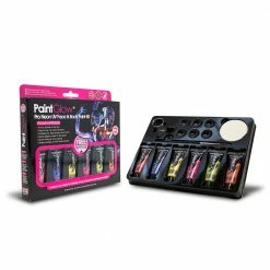 Paintglow Costume Accessories Paint Glow Pro UV Face Paint Boxset