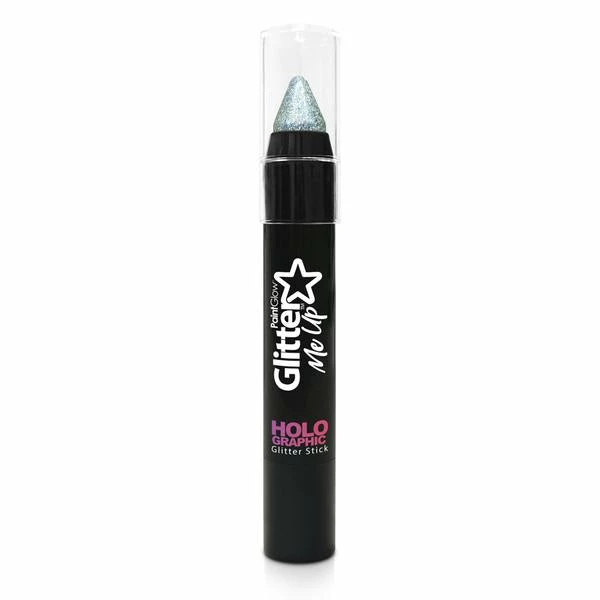 Paintglow Holographic Glitter Stick Silver