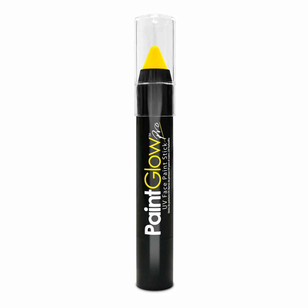 Facepaints & FX Paintglow Pro UV Face Paint Stick Yellow
