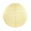 Partydecor Paper Lantern Cream 35cm Party Supplies