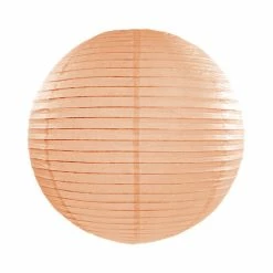 Partydecor Paper Lantern Light Peach 35cm Party Supplies
