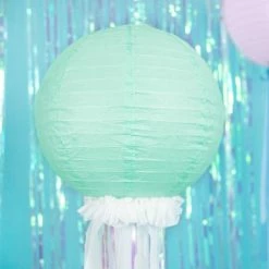 Partydecor Paper Lantern Mint 35cm Party Supplies