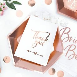 Partydecor Paper Treat Bags Thank You Pack Of 6