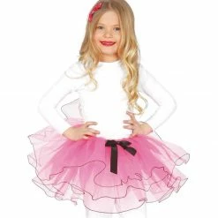 Fiestas Guirca Pink Tulle Tutu Skirt Girls Petticoats & Tutu's