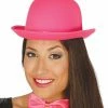 Fiestas Guirca Pink Bowler Hat Hats & Headwear